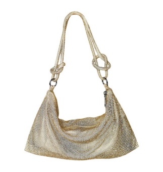 Wos Sparkle Handbag Guld